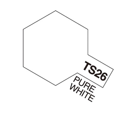 TAMIYA 85026 TS-26 Pure White - 2