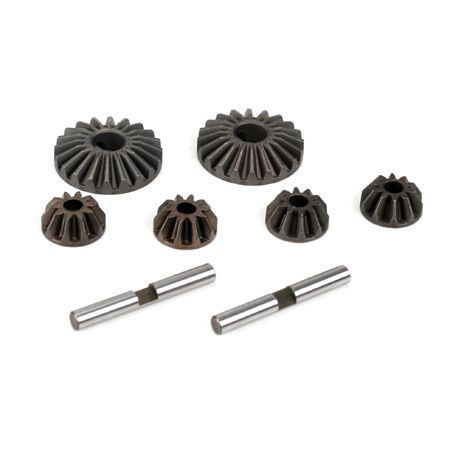 Losi LOSA3502 Differential Gear & Shaft Set: 8B,8T