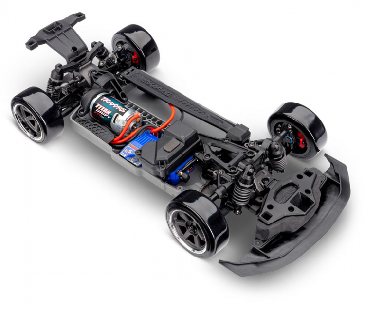 4-TEC Drift 2WD Mustang XL-5 TQi Green - 11