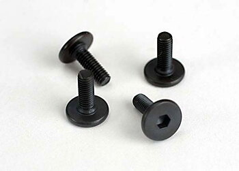 Traxxas 4859 Skruv M3x10mm Platt Insex (6)