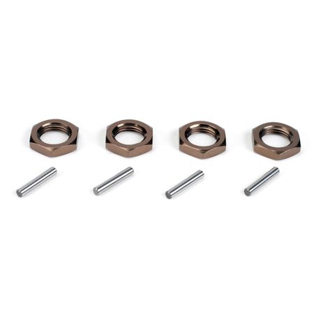 Losi LOSA3531 Wheel Nuts & Pins (4ea): 8B,8T