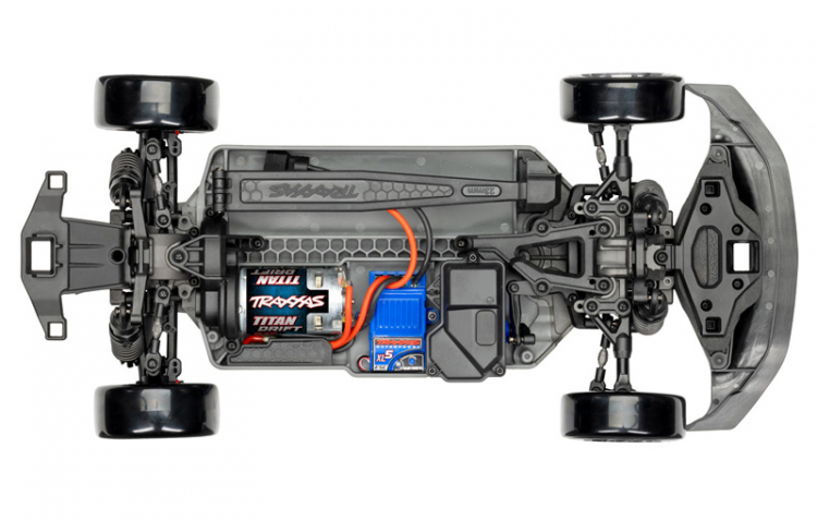 4-TEC Drift 2WD Mustang XL-5 TQi White - 19