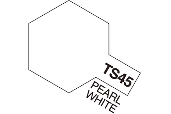 TAMIYA 85045 TS-45 Pearl White