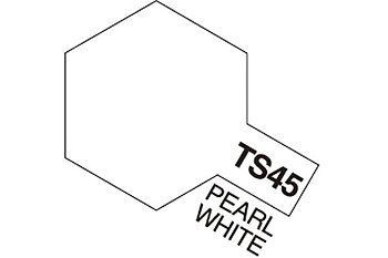 TAMIYA 85045 TS-45 Pearl White