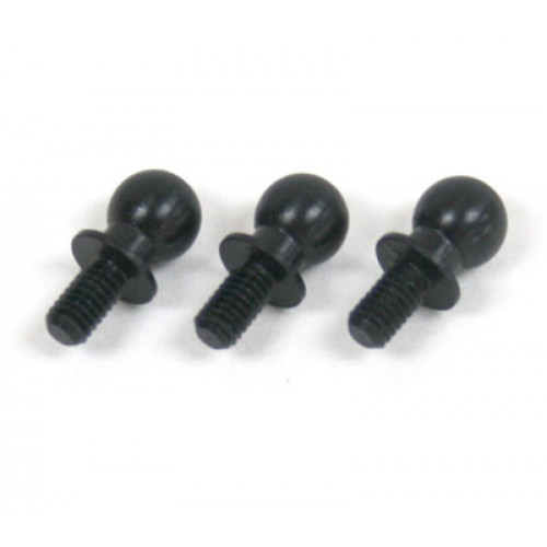 0116 M2.5 Threaded Steel Ball - Pack of 3