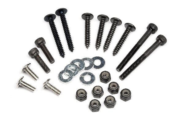 HPI HP101171 Rear Brace Screws