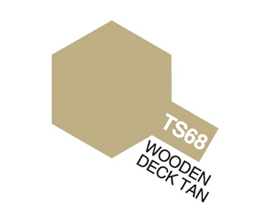 TAMIYA 85068 TS-68 Wooden Deck Tan - 2