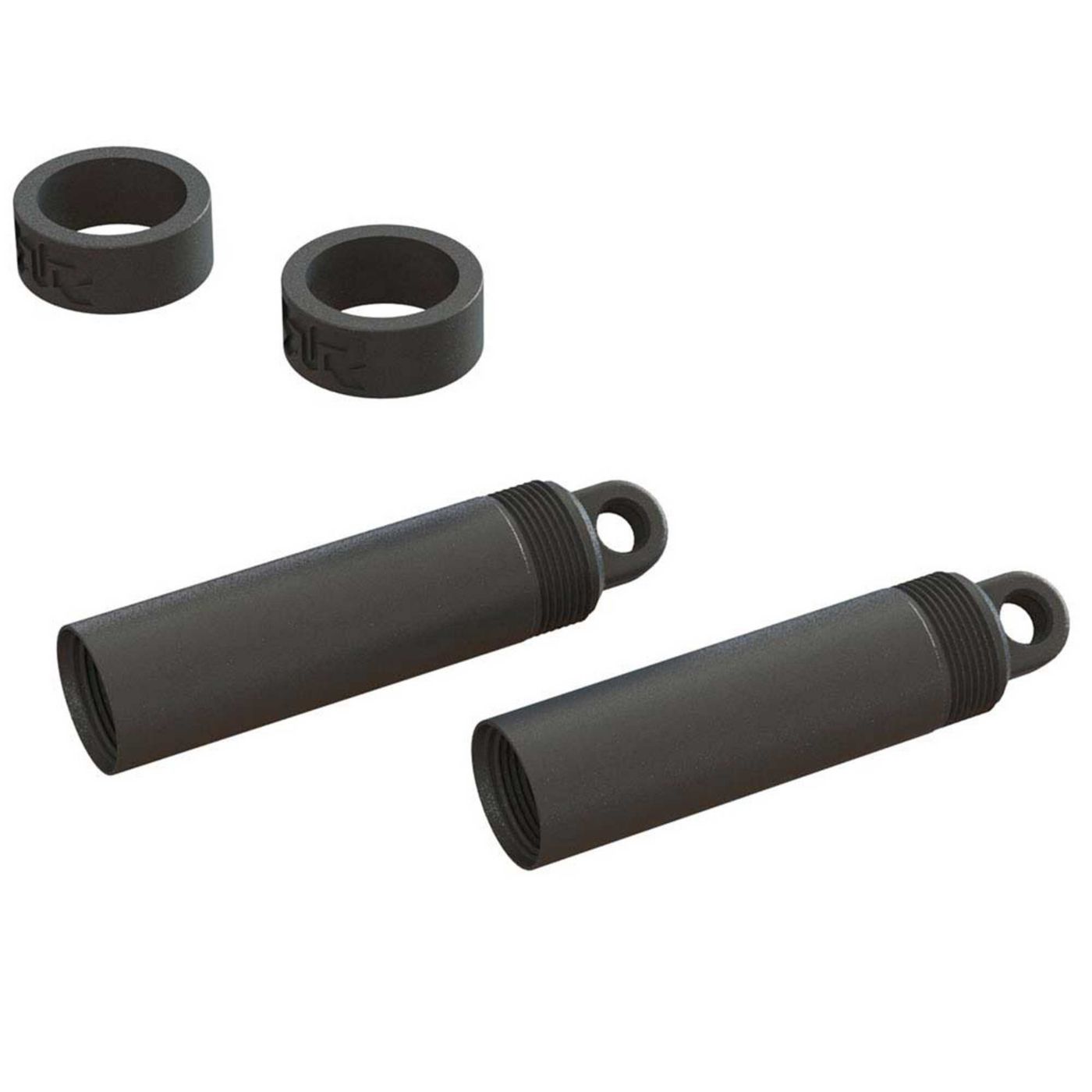 Arrma AR330449 Shock Body/Spring Spacer Set 2 Front 4x4 - 2