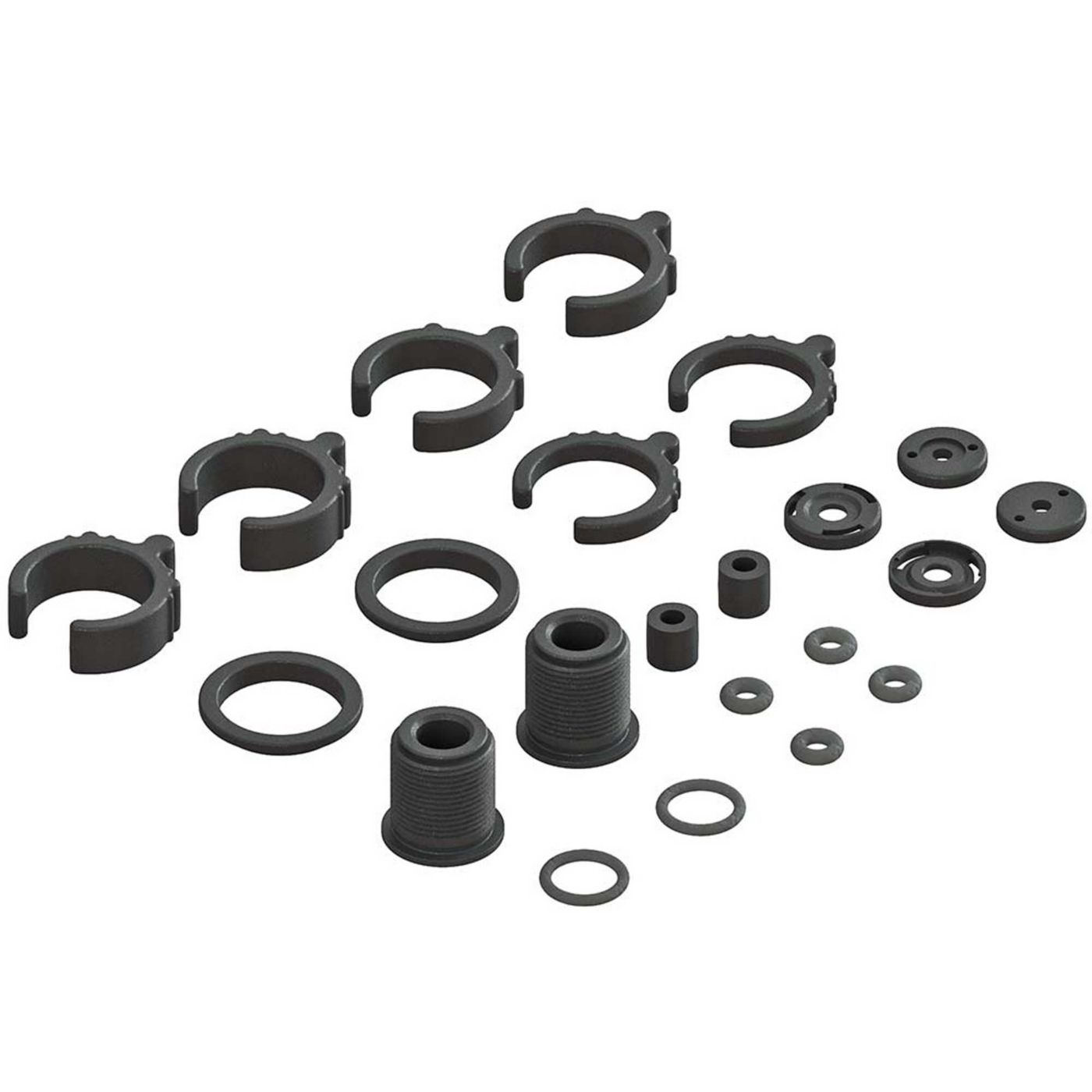 Arrma AR330451 Composite Shock Parts/O-Ring Set (2) - 2