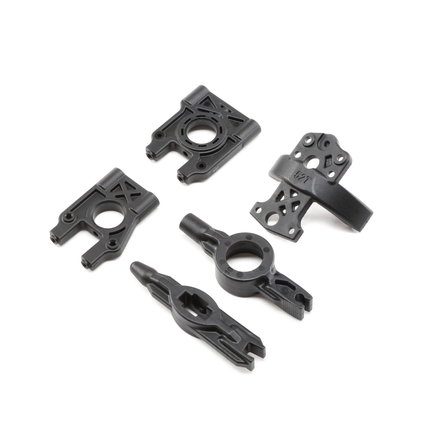 Losi LOSA4420 Center Differential Mount & Brace Set: 8B 2.0