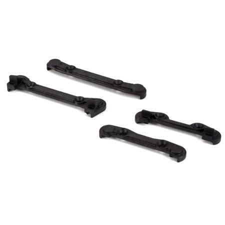 Losi LOSA4431 Hinge Pin Brace Cover Set: 8B, 8T