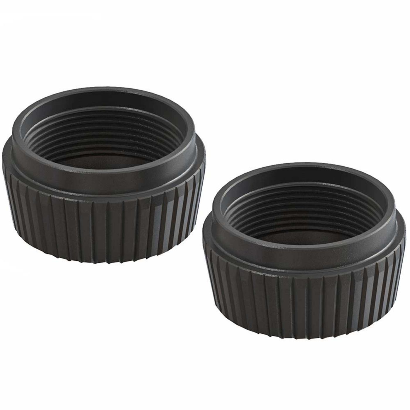 Arrma AR330513 Shock Cap Lower Aluminum Black 6S (2) - 2