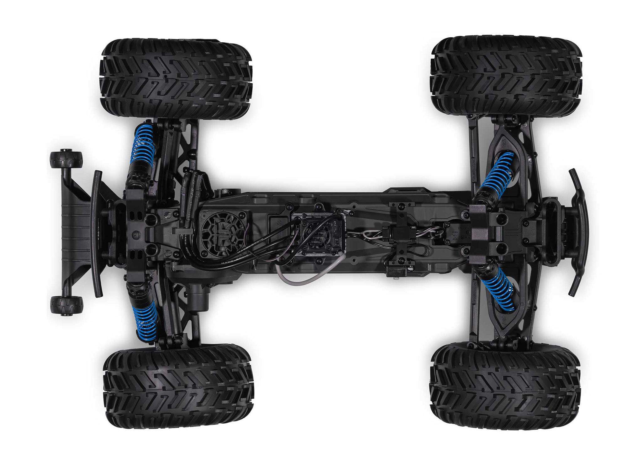Arrma 1/10 GORGON 223S 2WD RTR Brushless Monster Truck, Blue/Black - 16