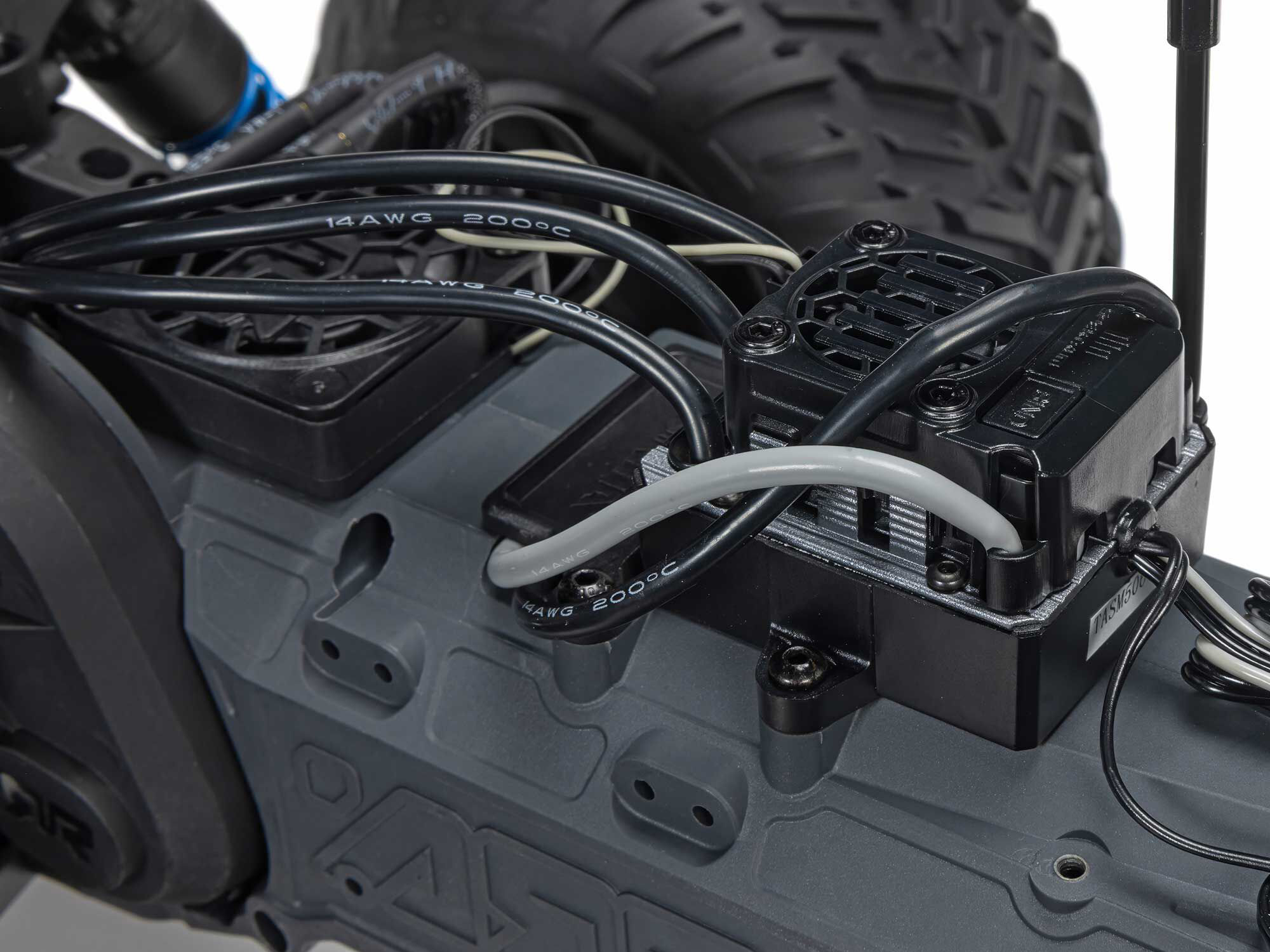 Arrma 1/10 GORGON 223S 2WD RTR Brushless Monster Truck, Blue/Black - 23