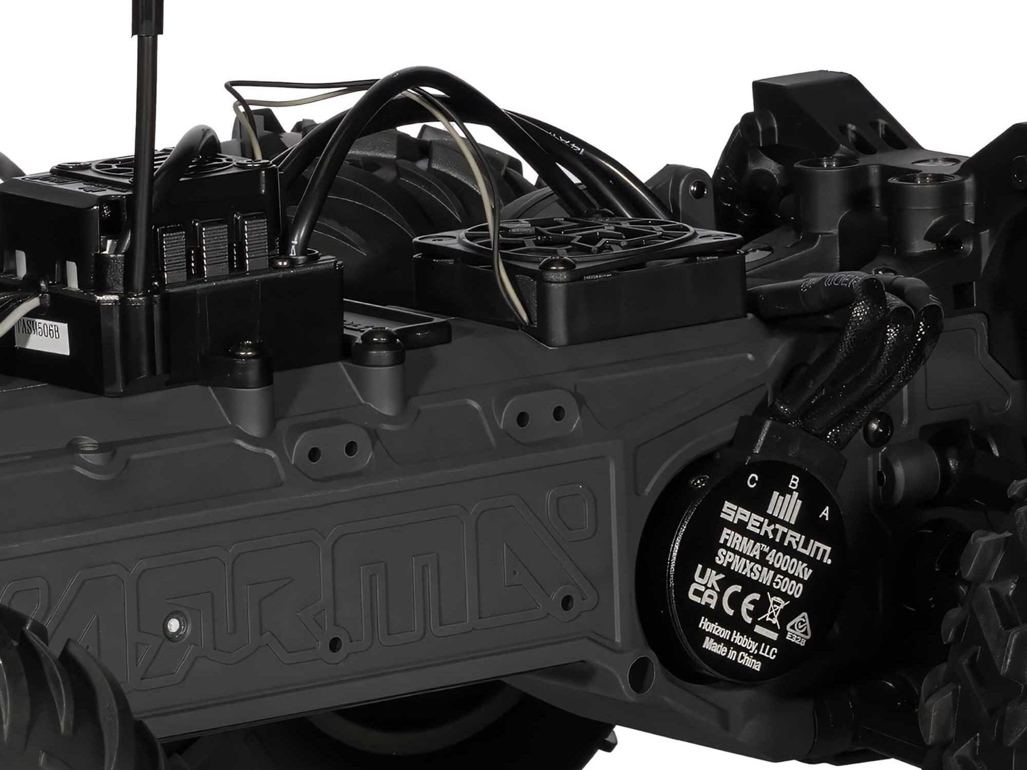Arrma 1/10 GORGON 223S 2WD RTR Brushless Monster Truck, Red/Black - 26