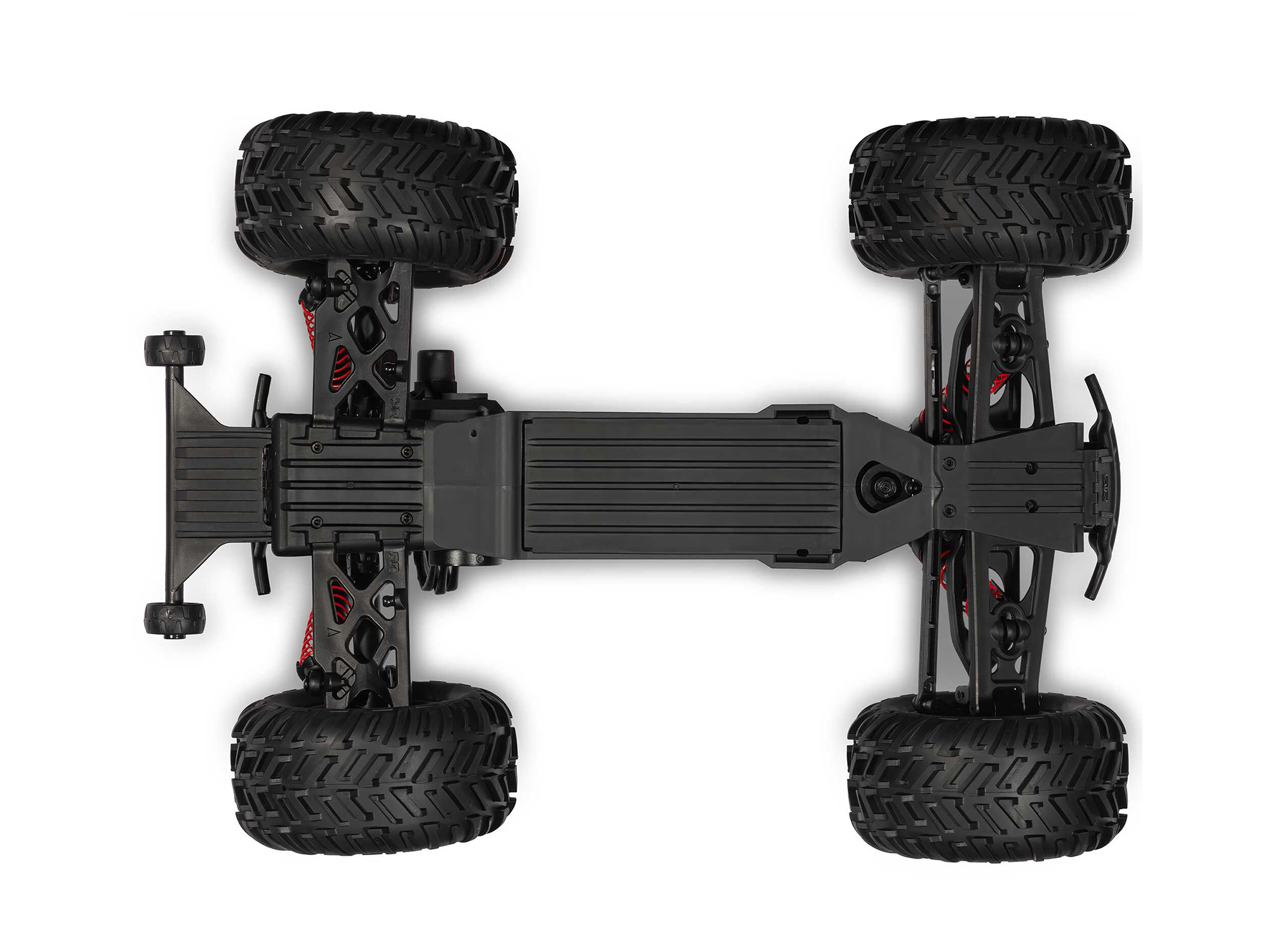 Arrma 1/10 GORGON 223S 2WD RTR Brushless Monster Truck, Red/Black - 15