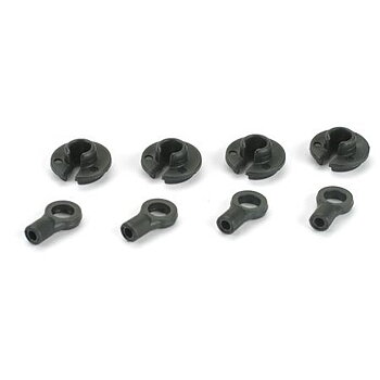 Losi LOSA5079 Shock Ends & Cups (4)