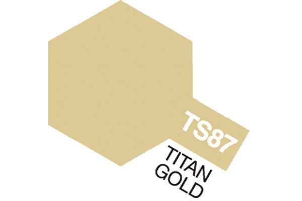 TAMIYA 85087 TS-87 Titan Gold