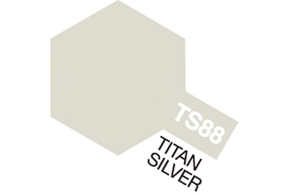 TAMIYA 85088 TS-88 Titan Silver