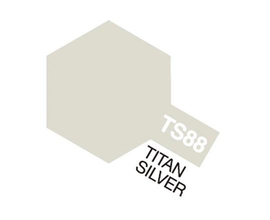 TAMIYA 85088 TS-88 Titan Silver - 2