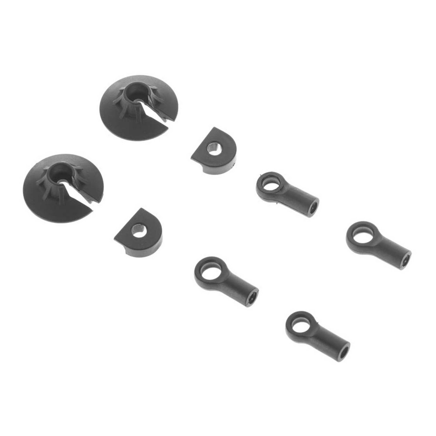 Arrma AR330338 Shock Rod End Set Nero 1par