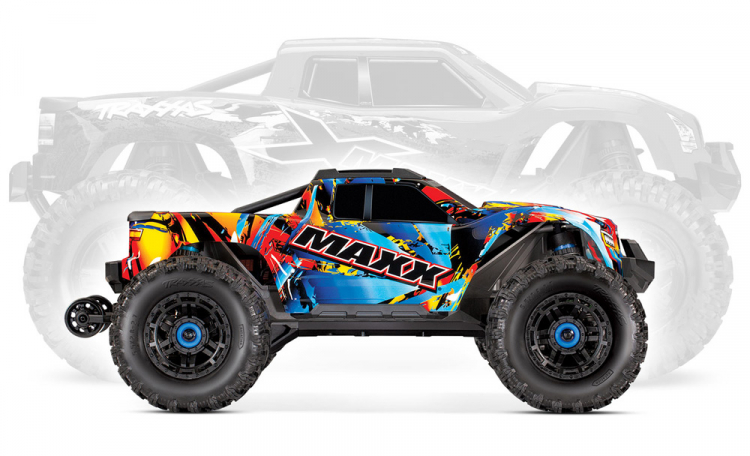 Maxx 4x4 1/10 RTR TQi Brushless TSM Rock`n Roll - 4