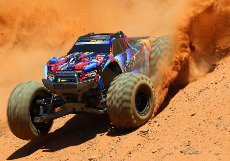 Maxx 4x4 1/10 RTR TQi Brushless TSM Rock`n Roll - 13