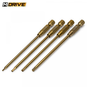 M-Drive 10000 Power Tool Bits Set Insex 1.5, 2, 2.5, 3mm