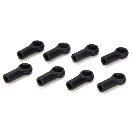Losi LOSA6046 4mm Rod End Set: 8B, 8T