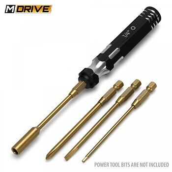 M-Drive 00050 Pro Handtag till Power Tool 1/4" Bits Magnetisk