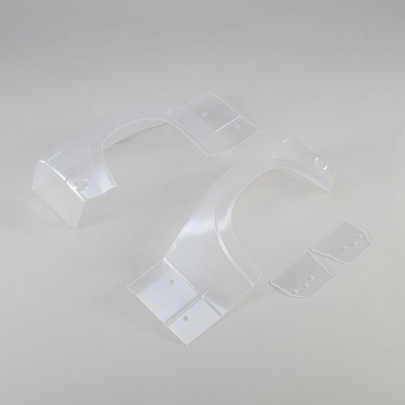 Losi LOS350004 L/R Rear Fender Set, Clear: Super Baja Rey