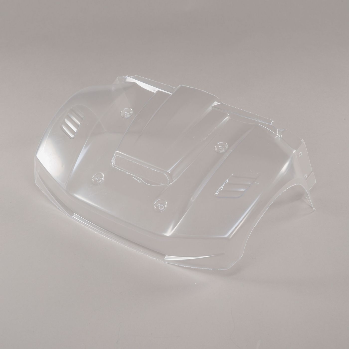Losi LOS350005 Front Hood section, Clear: 5ive-T 2.0