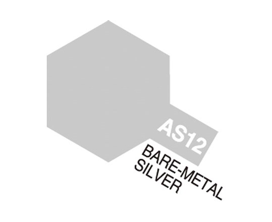 TAMIYA 86512 AS-12 Bare-Meral Silver - 3