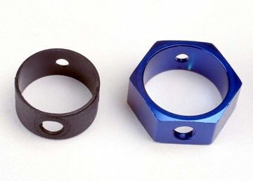Traxxas 4966 Bromsadapter Sexkant Aluminium T-Maxx*