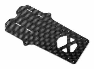 XRAY 47371104 Chassi 2.5mm Kolfiber X1214#