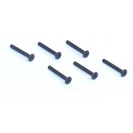 Losi LOSA6226 Flat Head Screw,4-40 x 7/8 (6)