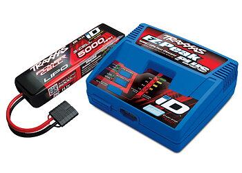 Traxxas 2970G-3S Laddare EZ-Peak Plus 4A och 3S 5000mAh Batteri Combo