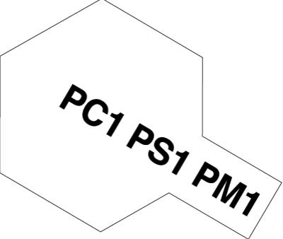 TAMIYA 86001 PS-1 White - 2
