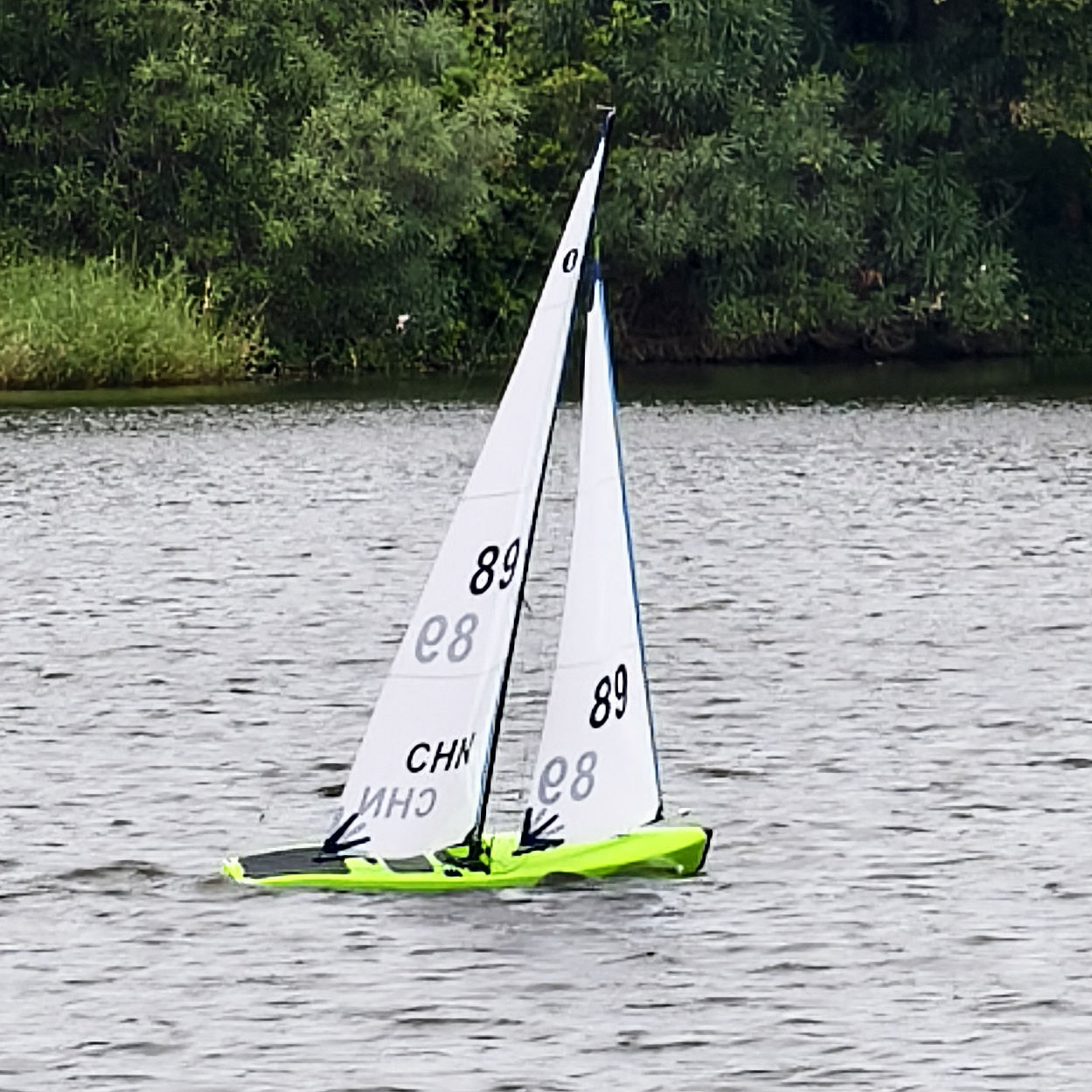 Joysway 8820PG Sailboat Mint IOM PNP Pearl Green - 22