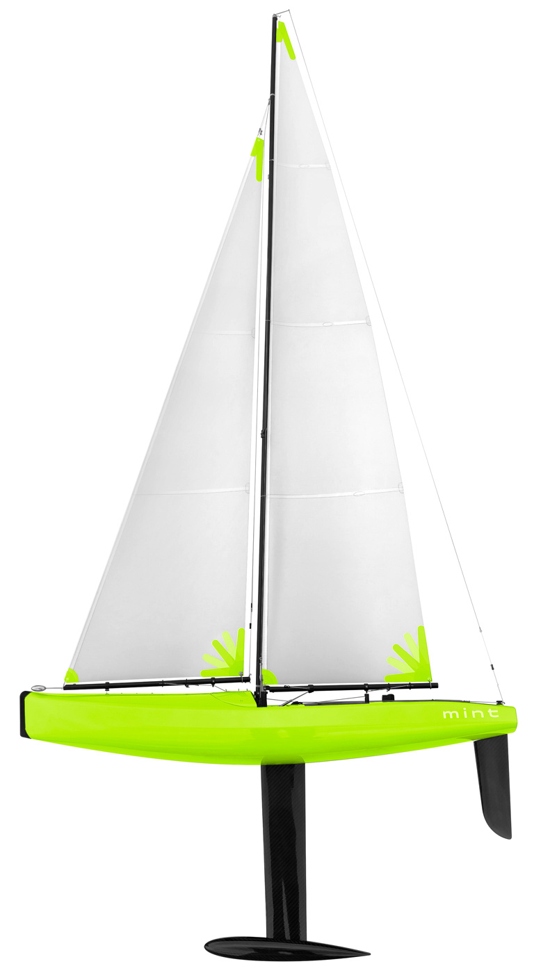Joysway 8820PG Sailboat Mint IOM PNP Pearl Green