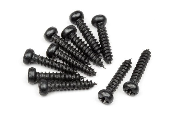 HPI HP101249 Tp. Button Head Screw M2.6*12Mm (10Pcs)