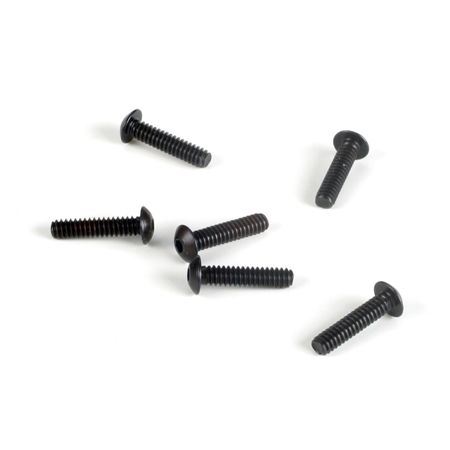 Losi LOSA6256 4-40 x 1/2 Button Head Cap Screw (6)