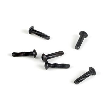 Losi LOSA6256 4-40 x 1/2 Button Head Cap Screw (6)