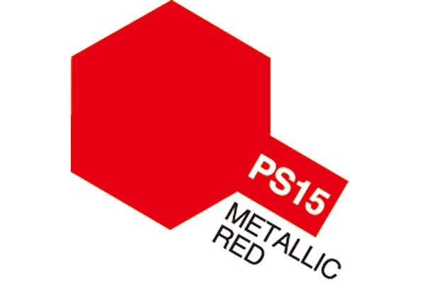 TAMIYA 86015 PS-15 Metallic Red