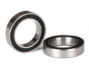 Ball bearing 12x18x4 Black pair
