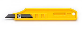 EXCEL K8 FLAT YELLOW HANDLE LIGHT DUTY KNIFE 36 pc
