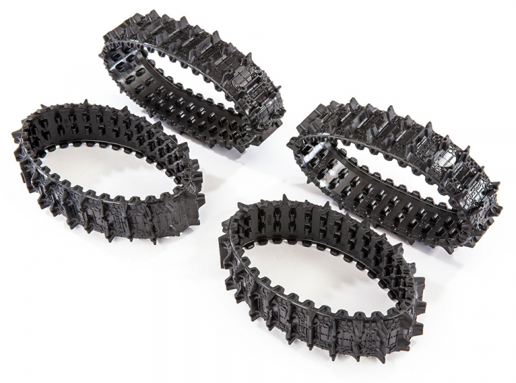 Drive belt Rubber Rough Set with 4 TRAXX