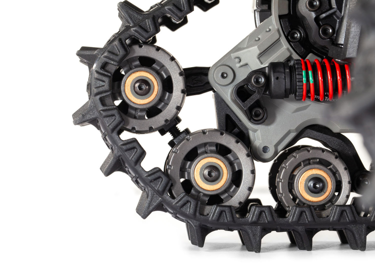 Drive belt Rubber Rough Set with 4 TRAXX - 10
