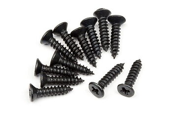 HPI HP101273 Tp. Flat Head Screw M2.6X12Mm (12Pcs)