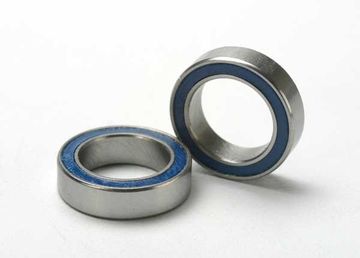 Ball bearing 10x15x4 blue pair